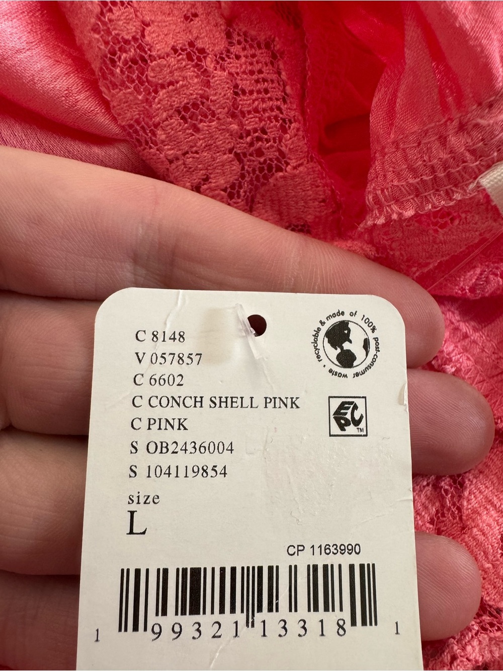 NWT Free People FP Intimately Fiona Satin Cami - conch shell pink - S, M, L - Picture 11 of 11
